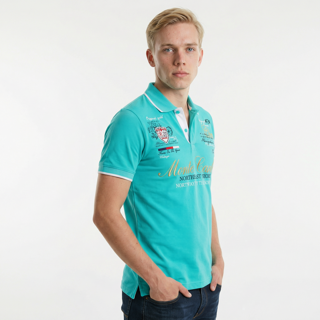 Stijlvolle Heren Polo met Moderne Pasvorm