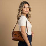 Kruisbody Tas Kleine Leren Dames Schoudertas